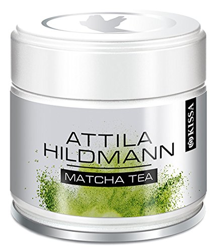 Attila Hildmann Matcha Tee | Das Original | Bio Grüntee aus Japan | Grüne Power