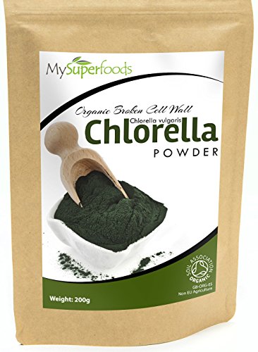Bio Chlorella-Pulver (200g) | Höchste Qualität | Garantiert organisch durch die Soil Association | Von MySuperfoods
