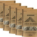 Chia Samen - Hochwertige Qualität (5x 1kg)