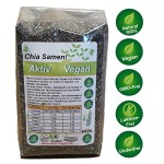 Chia Samen Salvia Hispanica 1000g 1kg Chiasamen 2x500g Glutenfrei 100% Natural