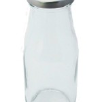 Einmachglas Glasflasche Saftflasche mit Schraubverschluss 300 ml 12 Stück