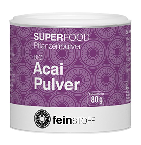 Feinstoff Acai-Pulver (1x 80g) (bio, vegan, glutenfrei, roh)