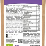 JoJu Fruits - Acai Pulver Bio (100g) - (Vegan, Glutenfrei, Laktosefrei) Superfood aus Acai Beeren