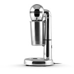 Klarstein van Damme Drink-Mixer Getränkemixer (100 Watt, 22.000 U/min., 450 ml Edelstahl-Mixbecher) silber