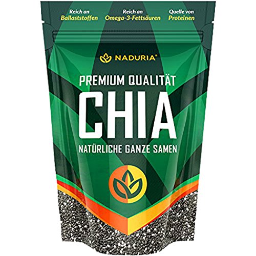 Naduria Premium Chia Samen - 1er Pack - 500g (0,5kg)