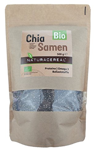 Naturacereal Bio Chia Samen , 1er Pack (1 x 0.5 kg)