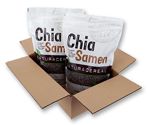 Naturacereal Chia Samen, 1er Pack (2 x 1 kg)