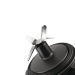 Philips HR2876/00 Mini Standmixer / Smoothiemaker (20500 U./Min, 4 Messer, 350 Watt, inkl. Trinkbecher) chrom