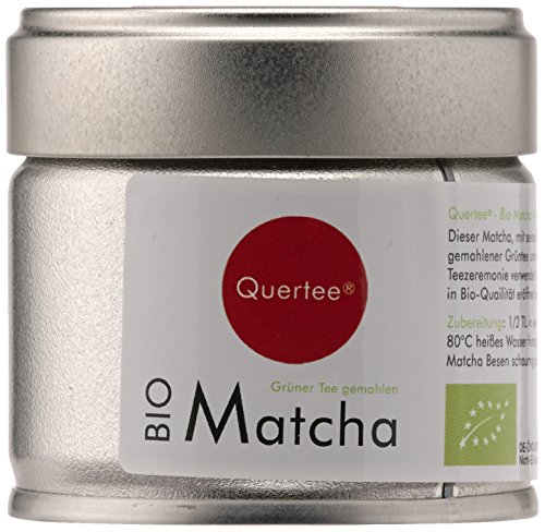 Quertee - Japan Original Bio Matcha Tee - Premiumqualität für den Trinkgenuss, 1er Pack (1 x 30 g)