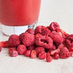 "Rote-Beeren-Mix" - Smoothie-Früchte - 25g gefriergetrocknete Johannisbeeren, Himbeeren, Erdbeeren