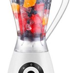 Standmixer Smoothie Maker 1,5 Liter Ice Crusher Universal Küchen Mixer Farbwahl (Weiß / Schwarz)