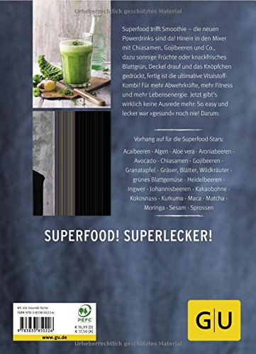 Superfood-Smoothies (GU Diät & Gesundheit)