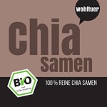Wohltuer Bio Chia Samen in Premium Qualität, 1kg (DE-ÖKO-006) In Rohkostqualität!