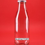 10 leere Glasflaschen 500ml MIL Saftflaschen VINTAGE STYLE Weithals-Flaschen Einmachglas Essig- Öl Flasche Likörflaschen Schnapsflaschen MILCHFLASCHEN 0,5 Liter l von slkfactory