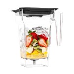 Blendtec Total Blender with WildSide Container + FourSide Container + Cookbook + Quick Start Guide and Recipe DVD - Black