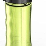 SALCO SM-14 Mix undGo Smoothie Maker, Standmixer mit 2 verschließbaren Trinkflaschen, 300 ml und 600 ml, grün / weiß