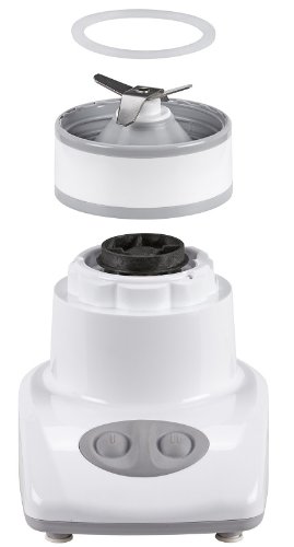 Single-Standmixer, Shaker-Mixer mit Glaskanne 0.45L, püriert in Sekunden, ideal für kleine Küchen