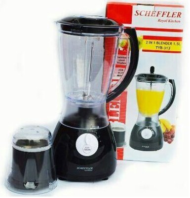 Smoothie-Maker Mini-Blender Smoothiemaker Icecrusher Standmixer Mixer Entsafter sales by JOLTA® (Standmixer 2-in-1 Black)