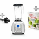 Bianco di puro forte 2.0 Weiß Hochleistungsmixer/Standmixer mit 1400 Watt & 32000 U/min - Smoothie Maker inkl. Rezeptbuch