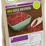 Bio Goji Beeren 1kg Zippbeutel - ungeschwefelt - Ökologischer Anbau - Wolfsbeeren - 1000g - Premium Qualität