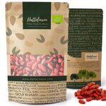 Gojibeeren Bio 1Kg | Goji | 100% Natürlich & Gesund | Goji Beeren | Premium Qualität | Aus kontrolliert Biologischem Anbau | Roh | Vegan